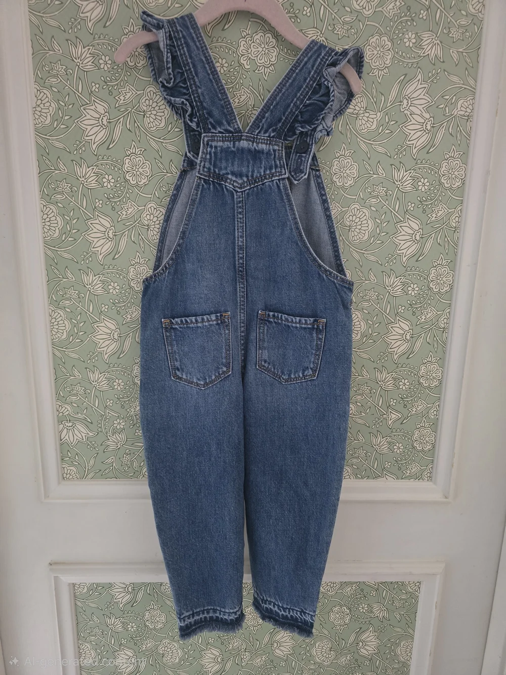 BabyGap × Disney Minnie Mouse Denim Overalls